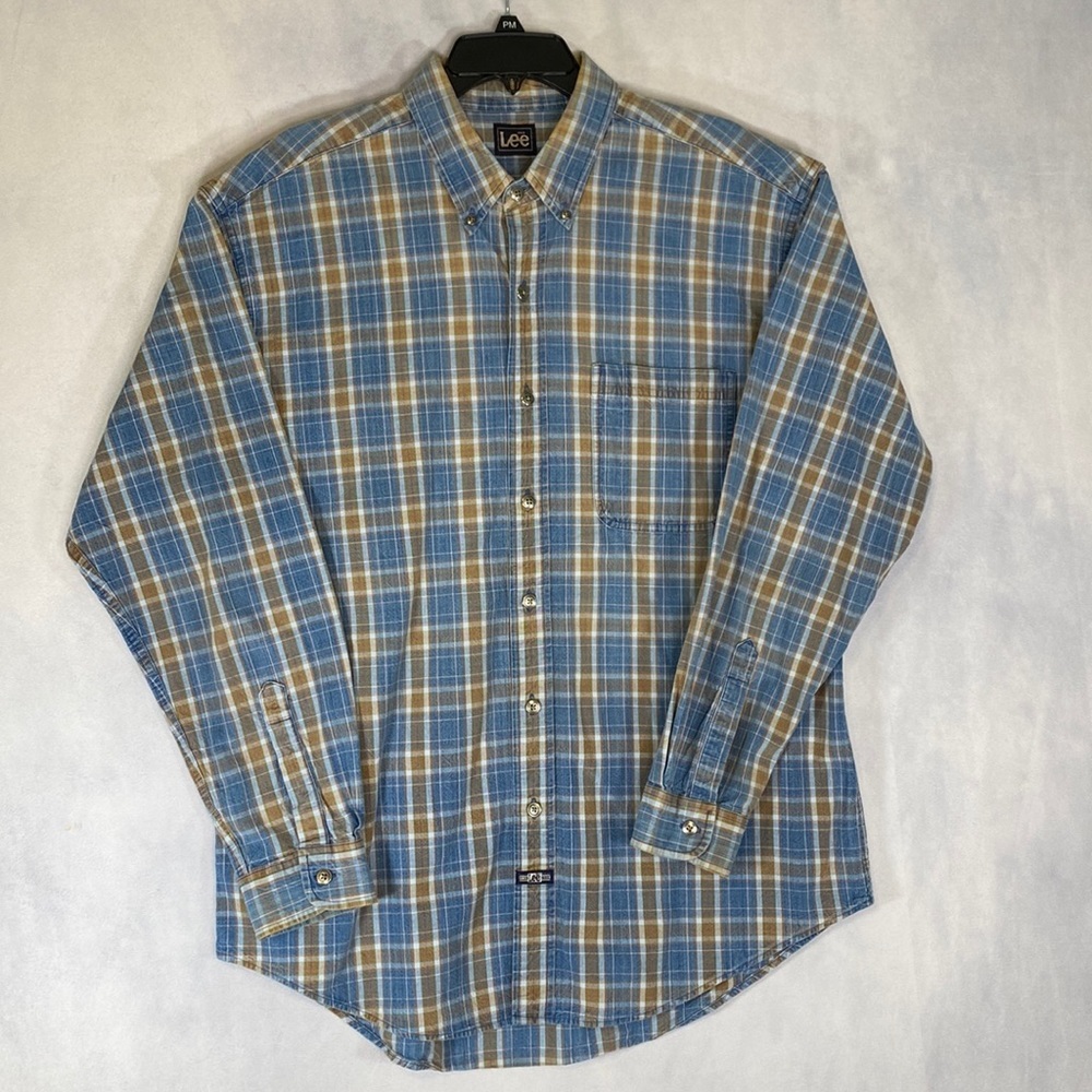 Vintage Lee Button Down Long Sleeve Shirt
